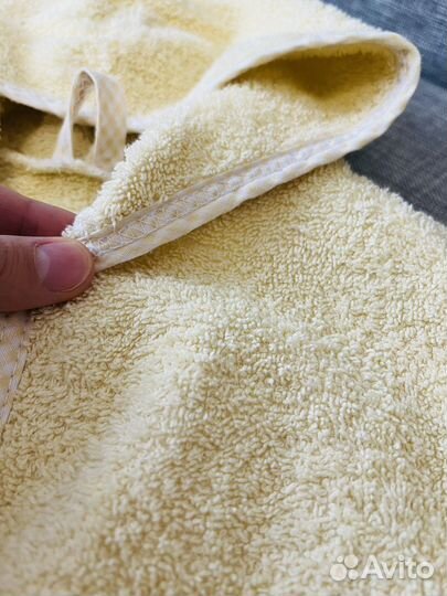 Детский махровый халат, размер 80-86