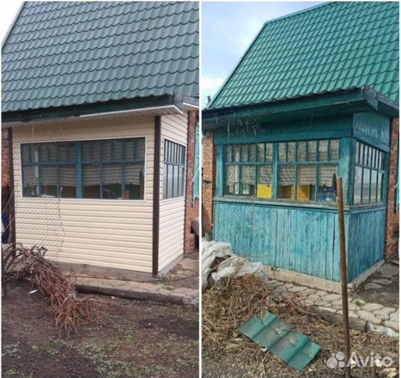 Отделка виниловым сайдингом