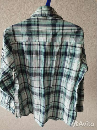 Рубашка на мальчика 98 и 110