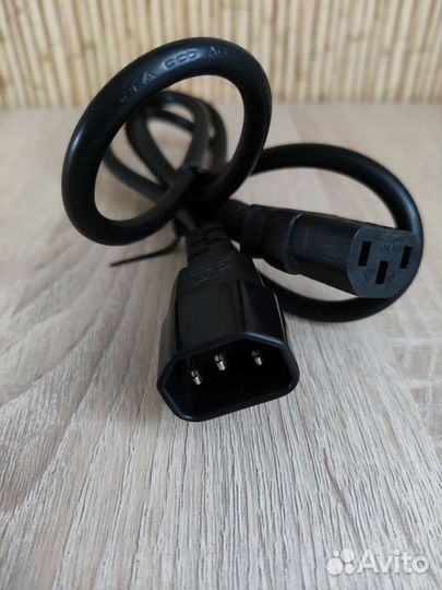Удлинитель кабель питания для компьютера 220В