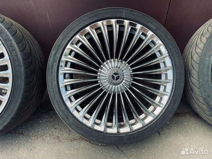 Колеса на Мерседес R20 с дисками Maybach