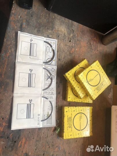 Кольца поршневые газ 3110