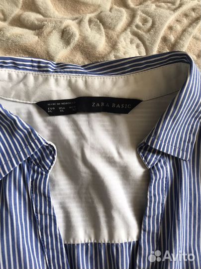 Рубашка женская zara xl