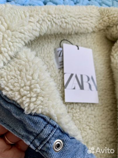 Джинсовая куртка zara