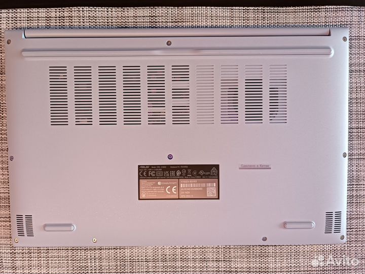 Ноутбук asus core i5 12500h, SSD 1 Тб, ddr4 16 Гб