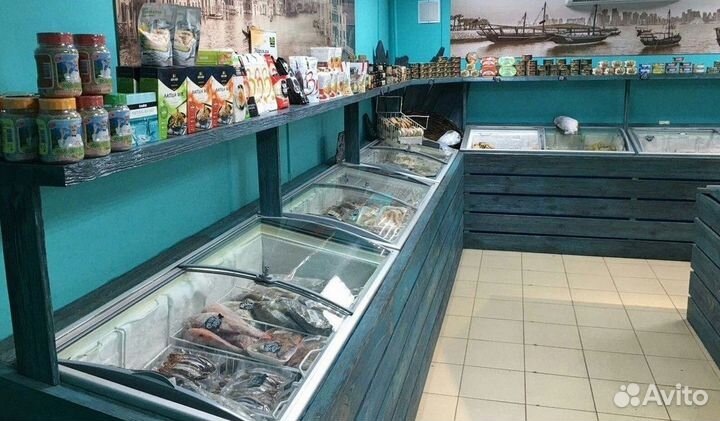 Бизнес: магазин свежей рыбы и морепродуктов