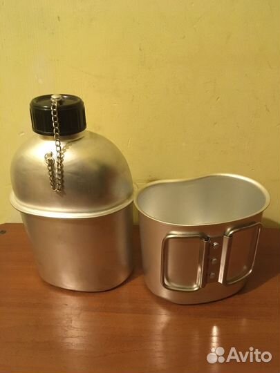 Фляжка с котелком