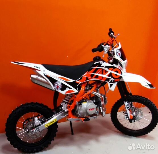 Питбайк kayo basic K125EM 17/14 (Новый)