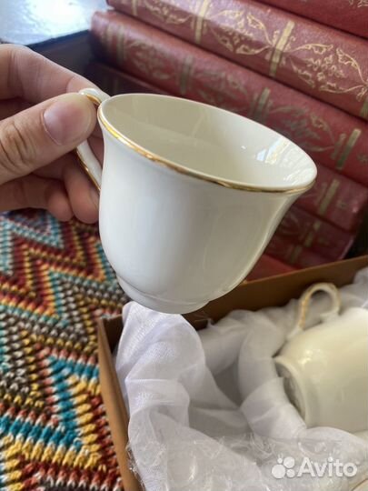 Кофейный сервиз Lenardi, фарфор