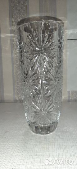 Хрустальная ваза