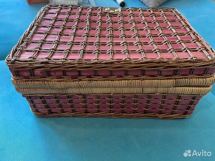 Корзина чемодан для пикника