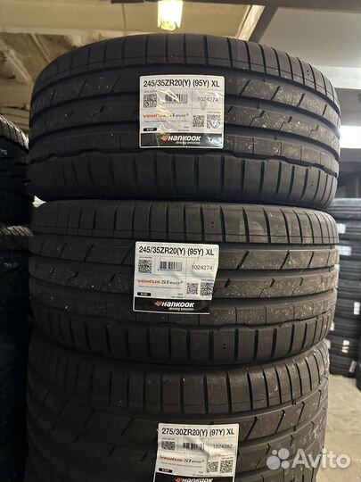 Hankook Ventus S1 Evo 3 K127 245/35 R20 и 275/30 R20 97Y