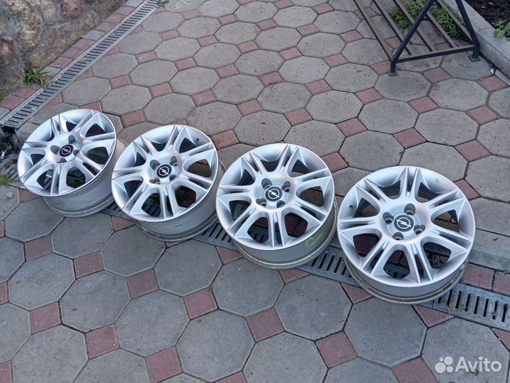 Диски литые r 15 4x100 Opel