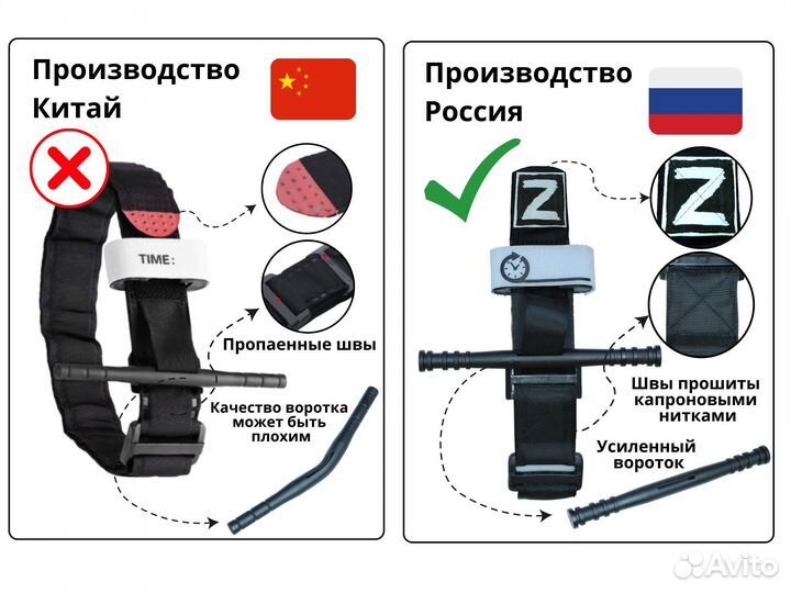 Жгут турникет / кровоостанавливающий жгут
