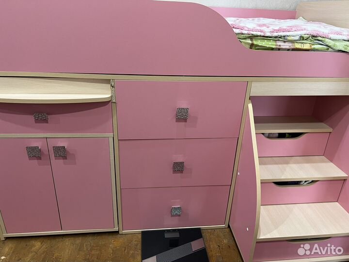 Детская кровать от 3 лет с матрасом бу