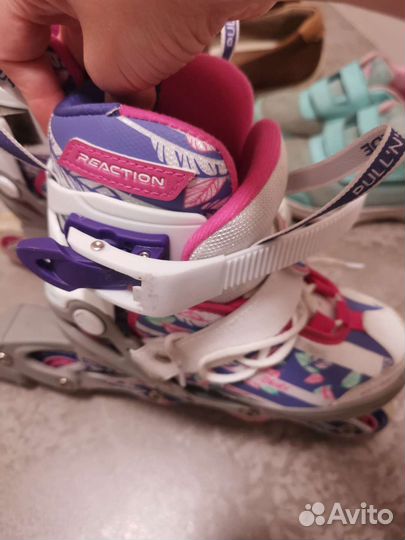 Роликовые коньки детские раздвижные