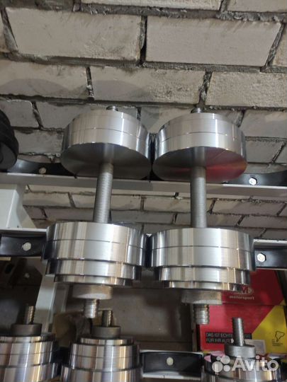 Гантели разборные 16, 20, 26, 30, 36, 40кг