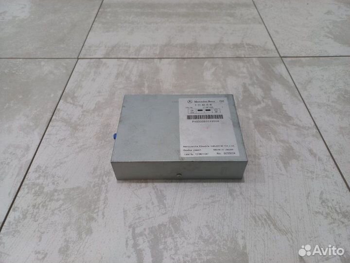 Блок управления телефоном Mercedes S500 W220