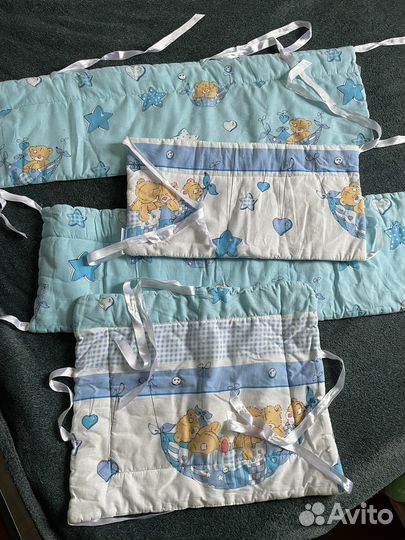 Бортики на детскую кроватку