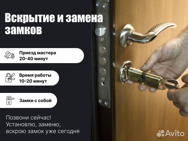 Замена замков 24/7, Вскрытие замков и Автомобилей