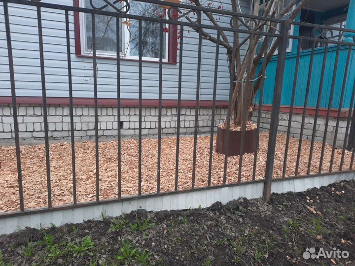 Щепа декоративная мульча