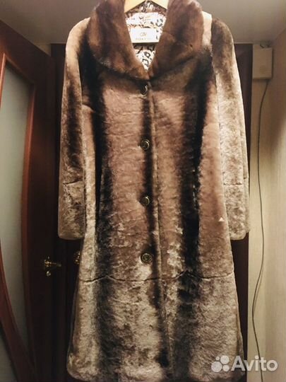 Шуба из мутона