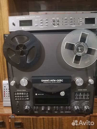 Катушечный магнитофон олимп 005 С