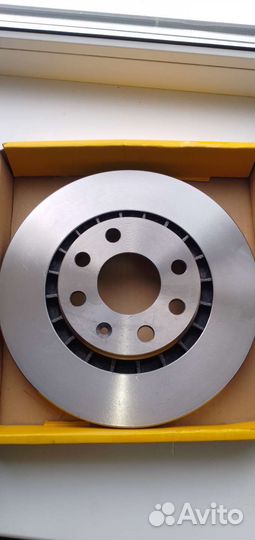 Тормозной диск передний на opel astra