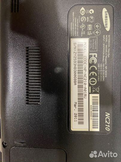 Нетбук Samsung nc210
