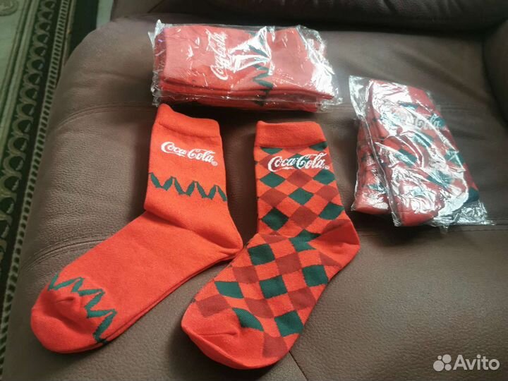 Носки кока кола. Coca-Cola. Новые в упаковке