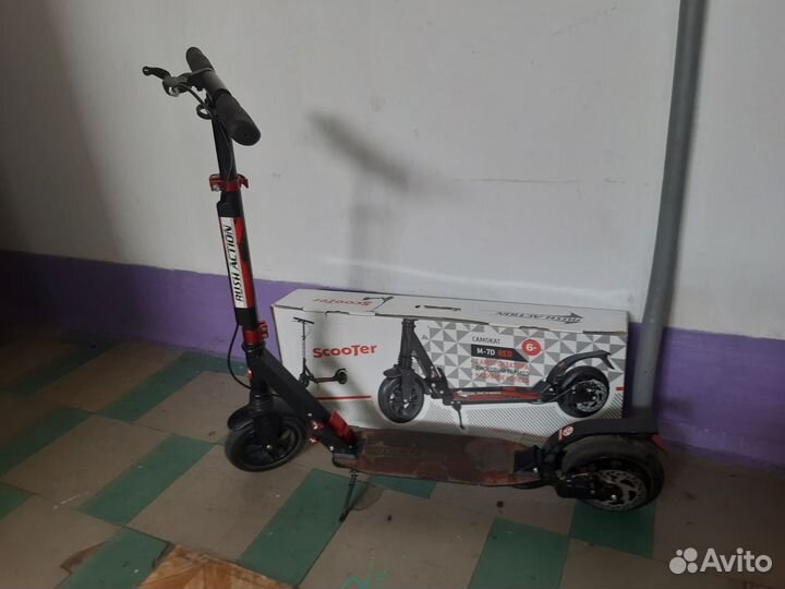 Самокат детский складной б/у