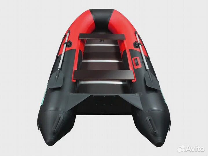 Лодка пвх Gladiator B330 красно черный