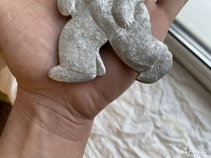 Елочная игрушка медведь