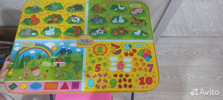 Детский столик и стульчик nika