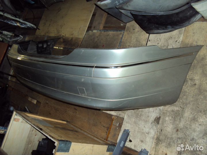 Бампер Мерседес Ц 203 Mercedes C W203 задний хром