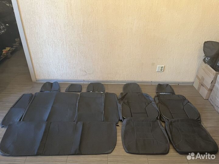 Авточехлы Mitsubishi Lancer 2007-2013г ориг Жак/Кз