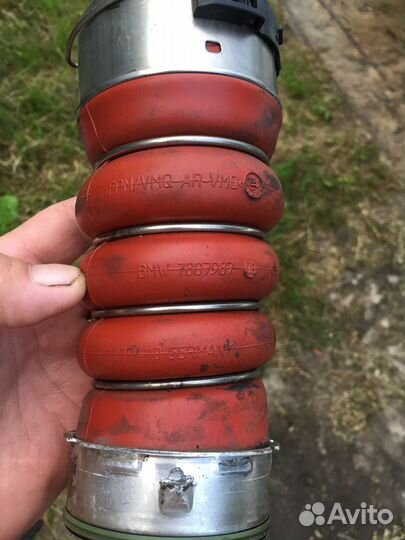 Патрубок интеркулира BMW X5 2014 года