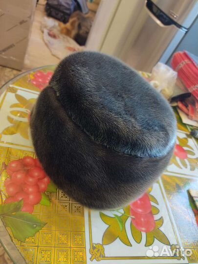 Меховая мужская кепка