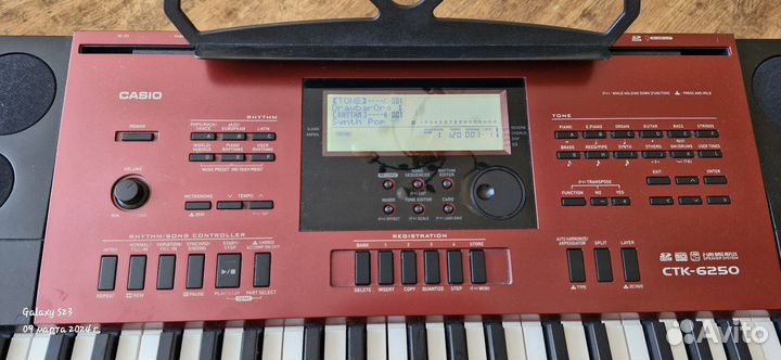 Синтезатор casio ctk 6250