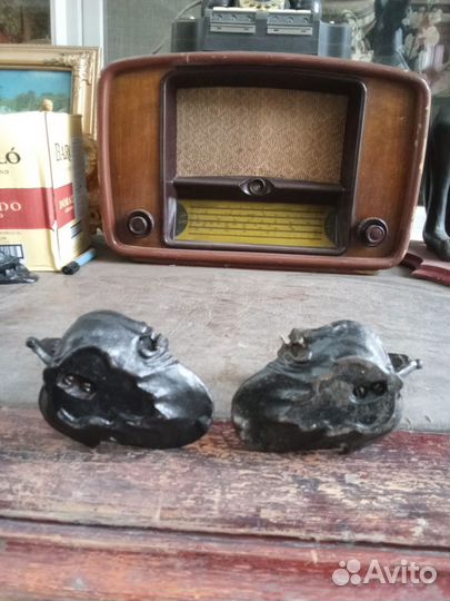 Каслинское литье пепельница с подсвечником