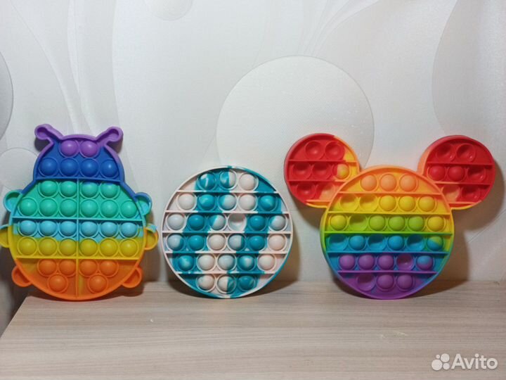 Игрушка-антистресс для детей попит вечная пупырка