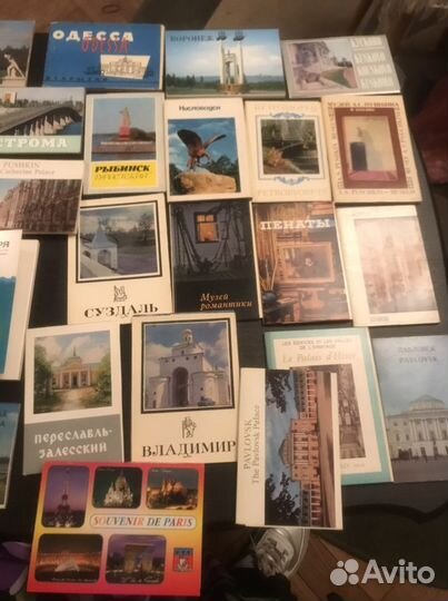 Открытки,наборы Города, почтовые карточки, музеи