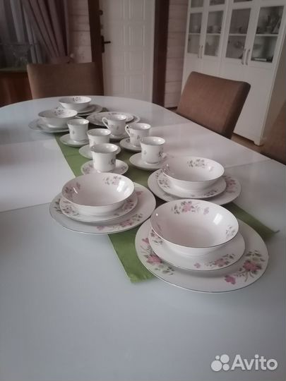 Столово - чайный сервиз винтаж оригинал