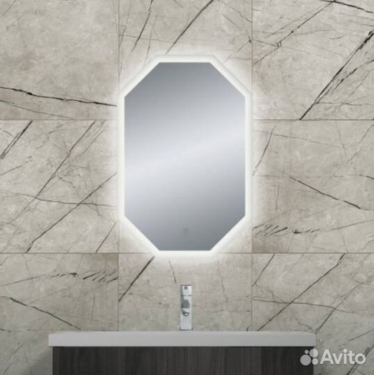 Зеркало Ливадия в ванную с подсветкой