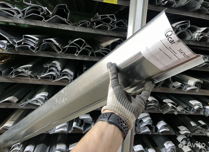 Порог правый Jaguar S-Type 1998-2008 (0,8мм)