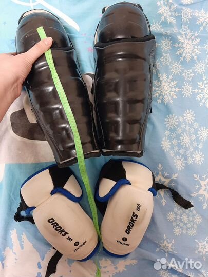 Щитки хоккейные детские