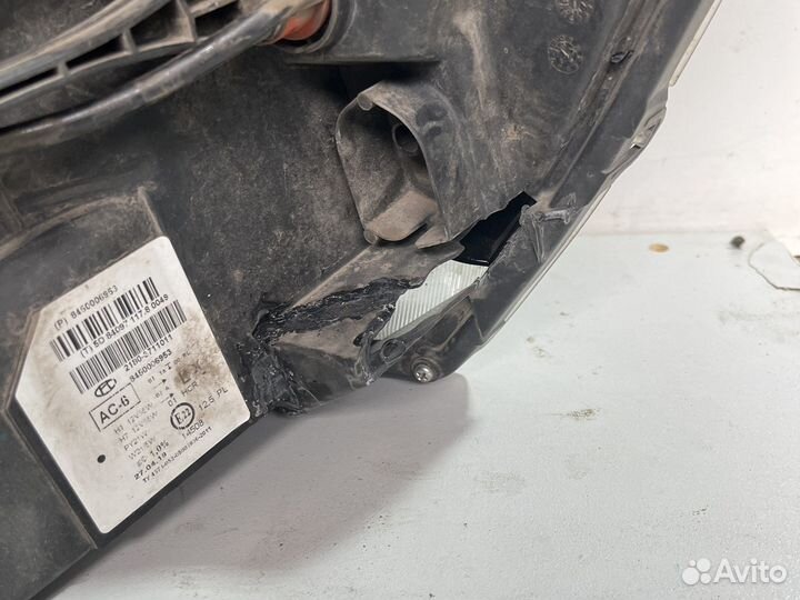 Фара левая Лада Веста