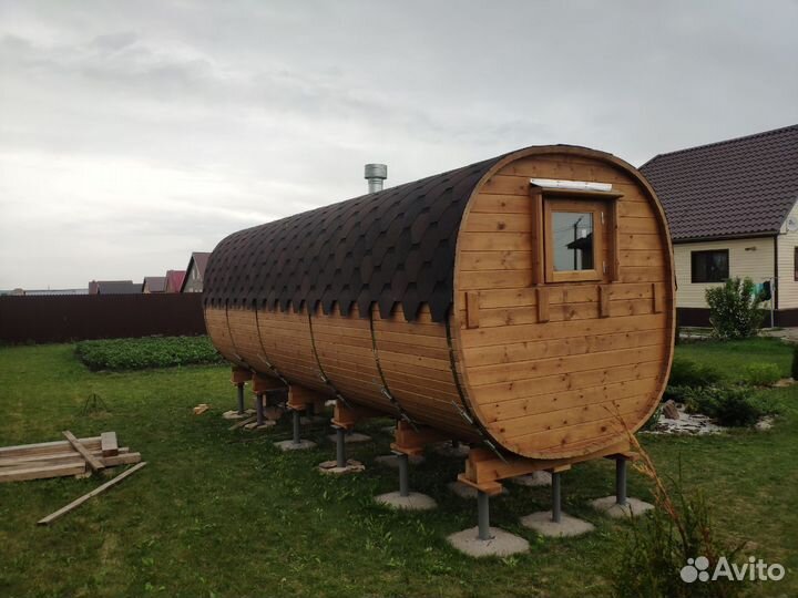 Баня бочка из сибирского кедра