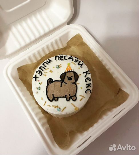 Торт для собак