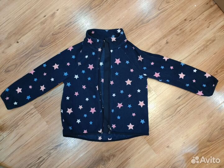Флисовая кофта H&m для девочки 110